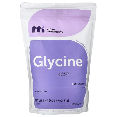 Micro Ingredients, Glysiinijauhe, 1 kg