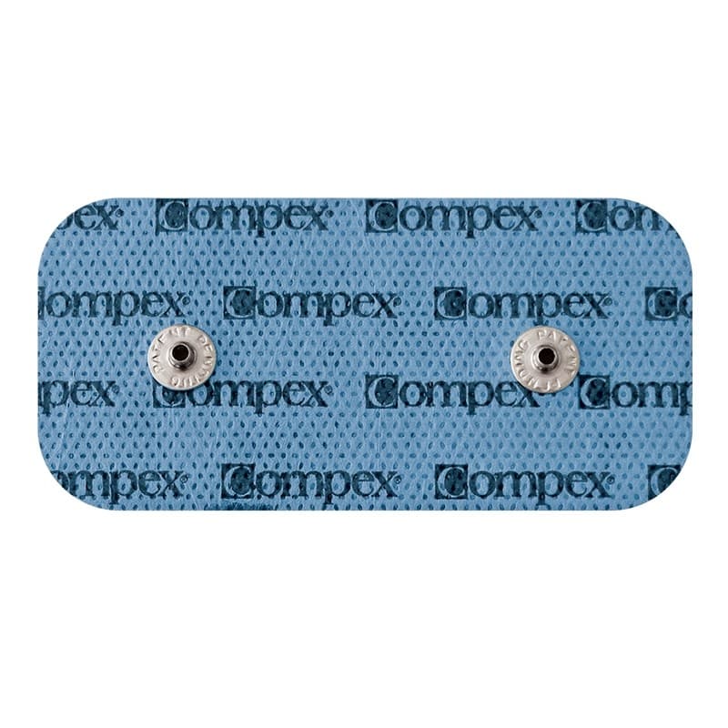Compex Performance 5x10cm Easysnap elektrodit, 2 nepparia (2kpl)