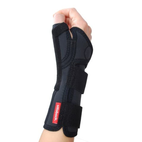Ottobock 4146 Manu 3D Pollex ranne- ja peukalotuki, musta, koko XS, vasen XS / Vasen