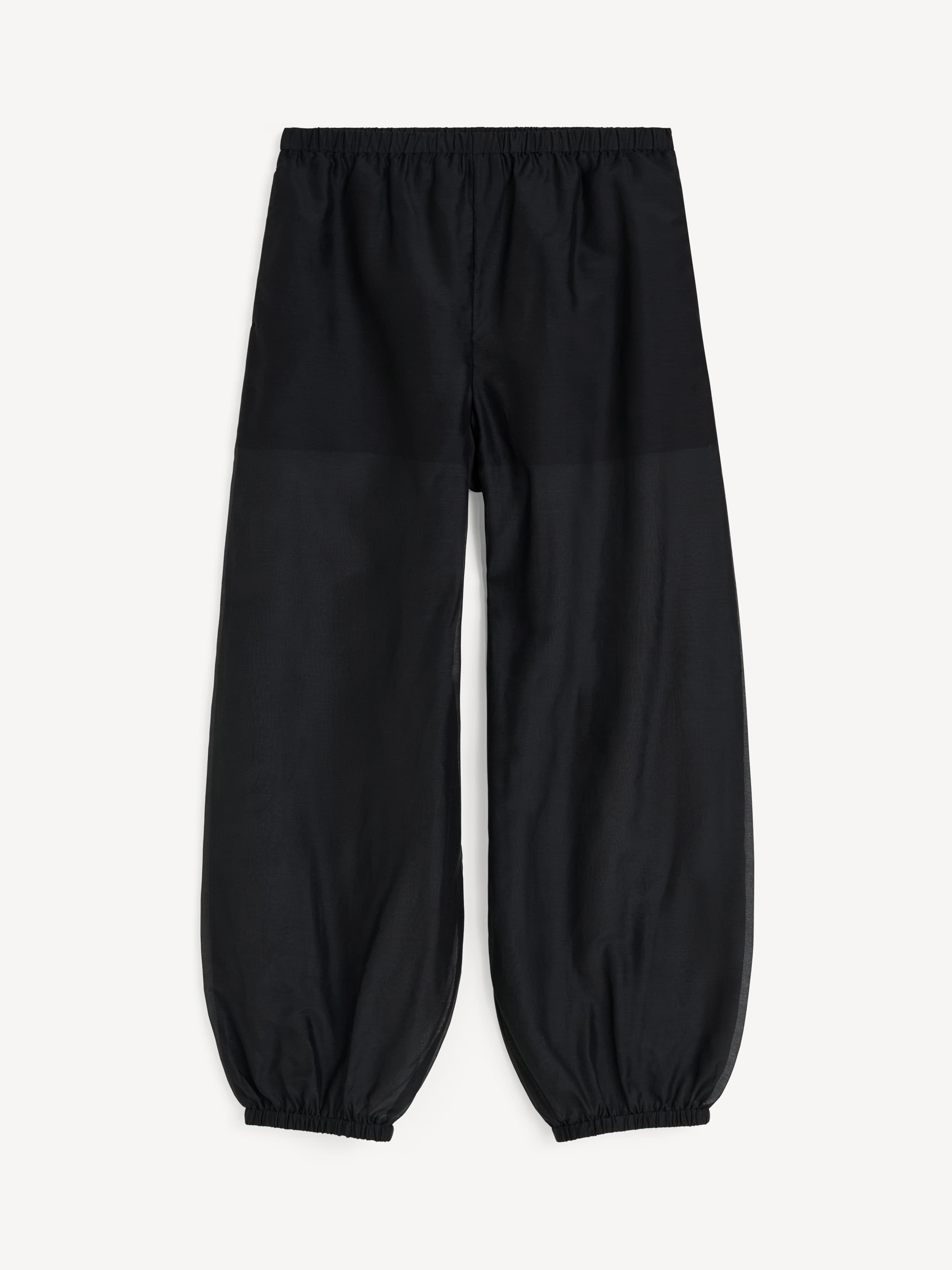 Lumas silk organza trousers