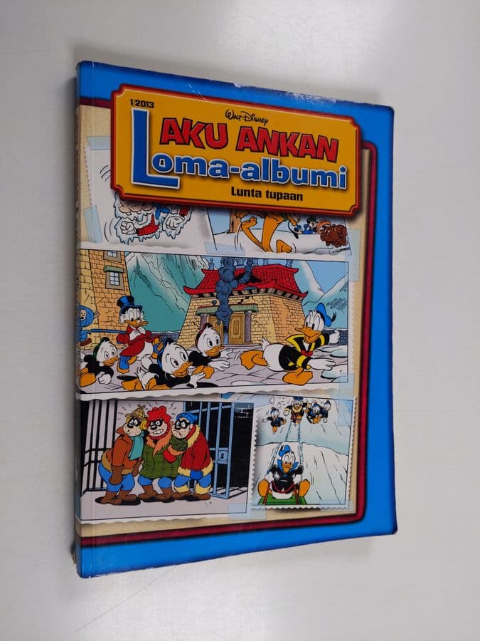 Walt Disney : Aku Ankan loma-albumi 1/2013 : Lunta tupaan