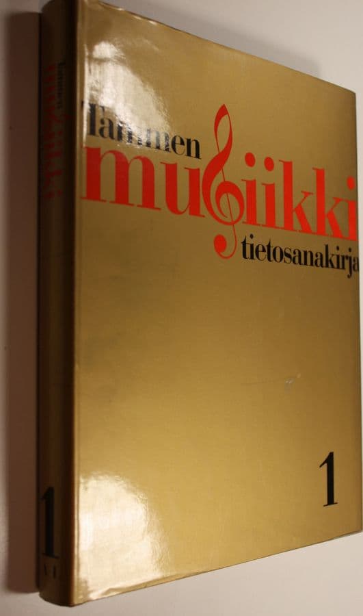 Folke H. ym. Törnblom : Tammen musiikkitietosanakirja 1, A-L