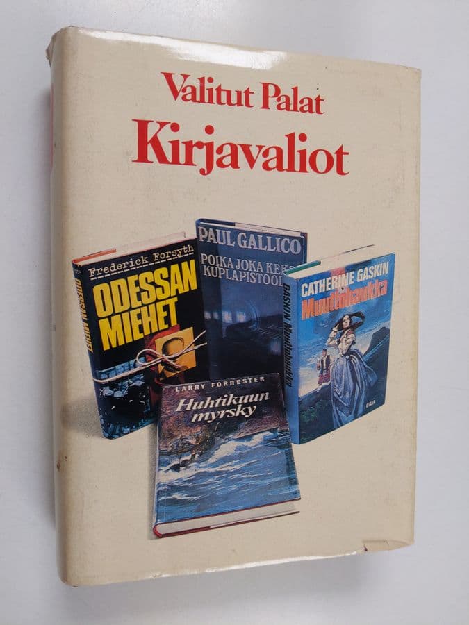 Frederick Forsyth ym. : Kirjavaliot : Muuttohaukka ; Odessan miehet ; Poika joka keksi kuplapistoolin ; Huhtikuun myrsky