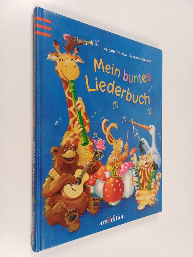 Barbara Cratzius ym. : Mein buntes Liederbuch : mit vielen tollen Spielideen