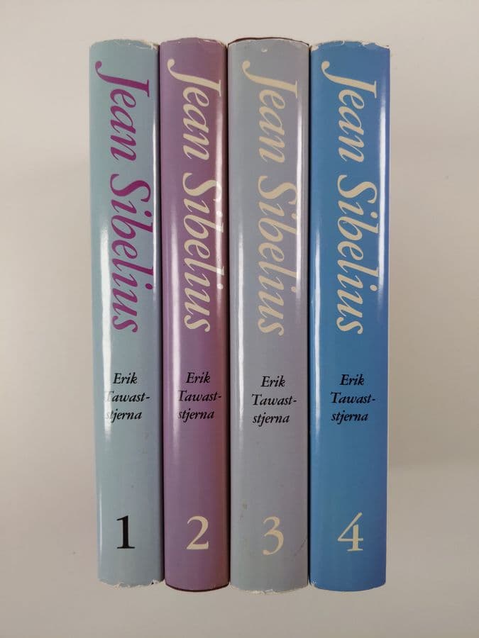 Erik Tawaststjerna : Jean Sibelius 1-4