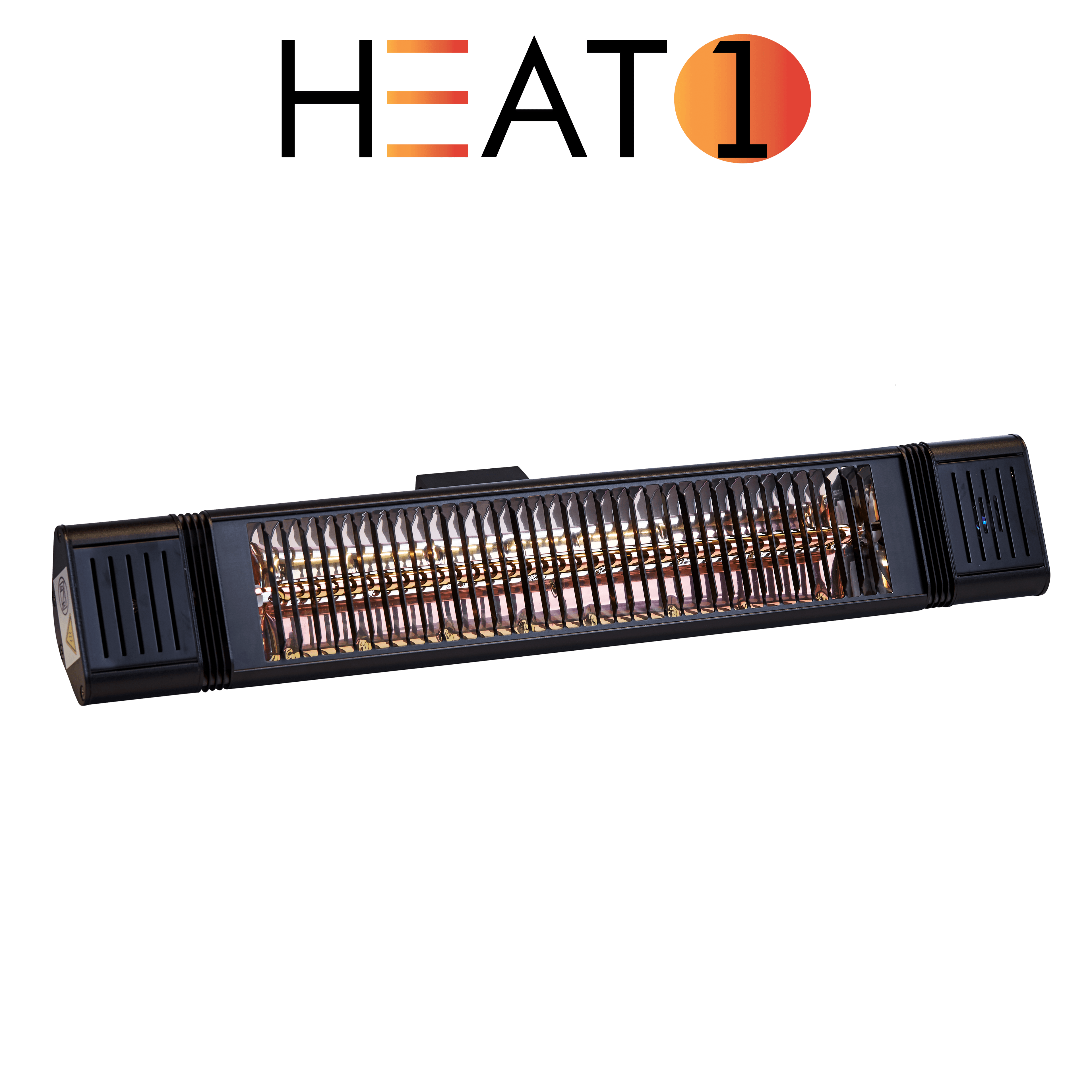 TerassilämmitinECO Plus-line 2000 W, musta HEAT1