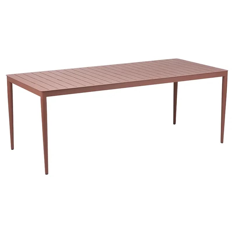 Brafab, Bigby ruokapöytä 90x195 cm Zin Red