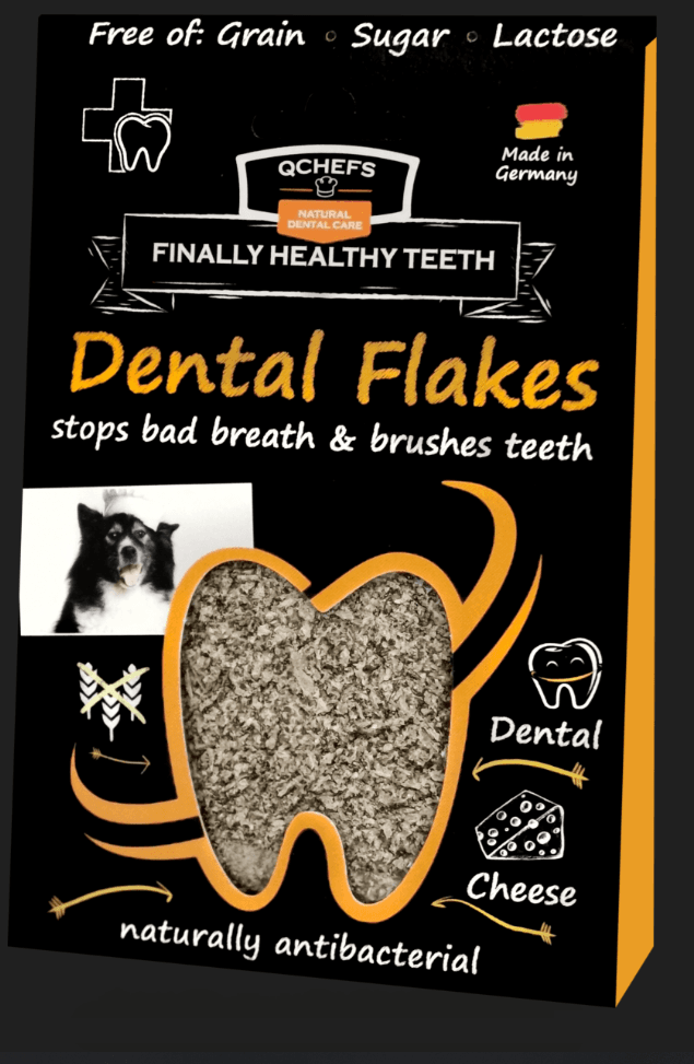 QCHEFS Dental Flakes Koirille