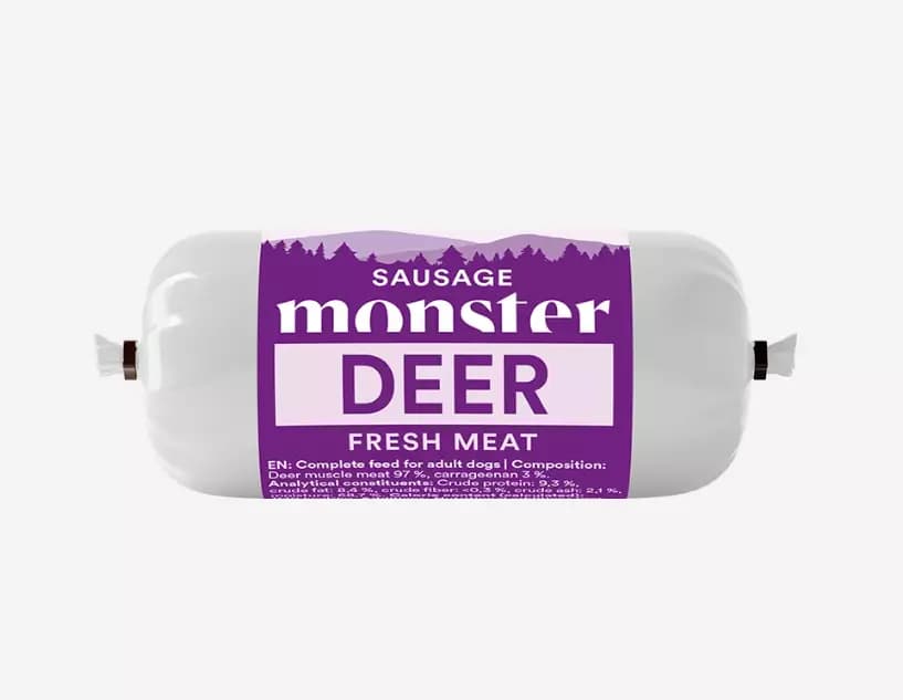 Monster Deer Sausage Peura Makkara treenimakkara täydennysrehu