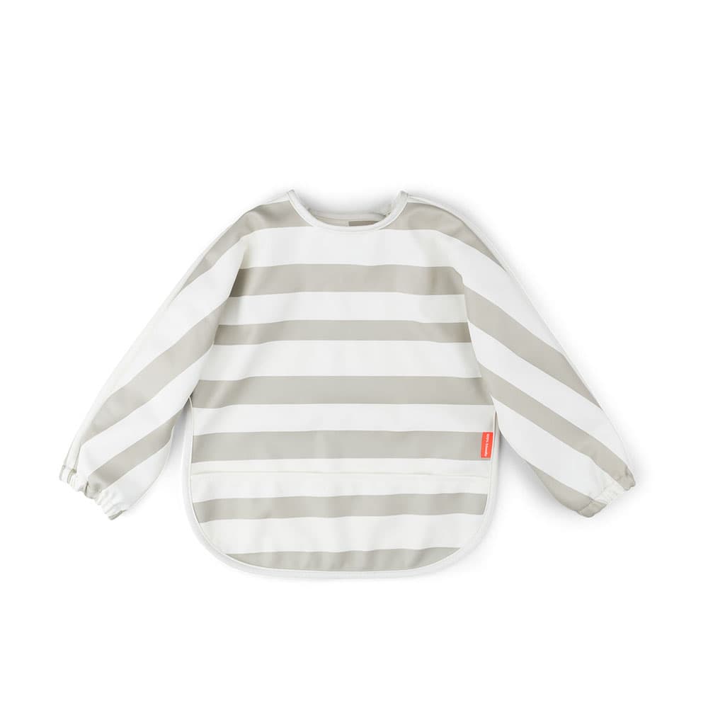 Done by Deer ruokalappu hihoilla Stripes Sand