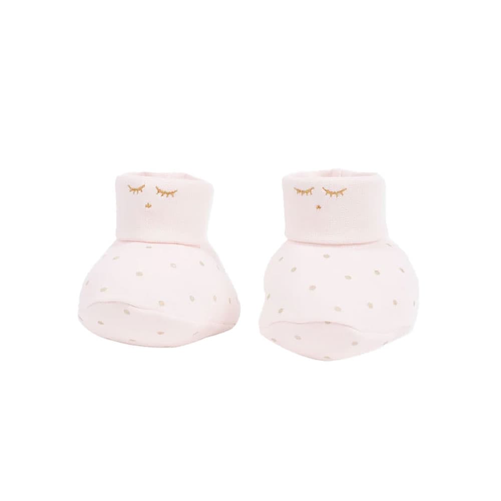 Livly Saturday Footies 3-6m Baby Pink