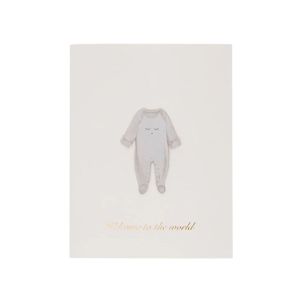 Livly Welcome To The World Onnittelukortti Valkoinen