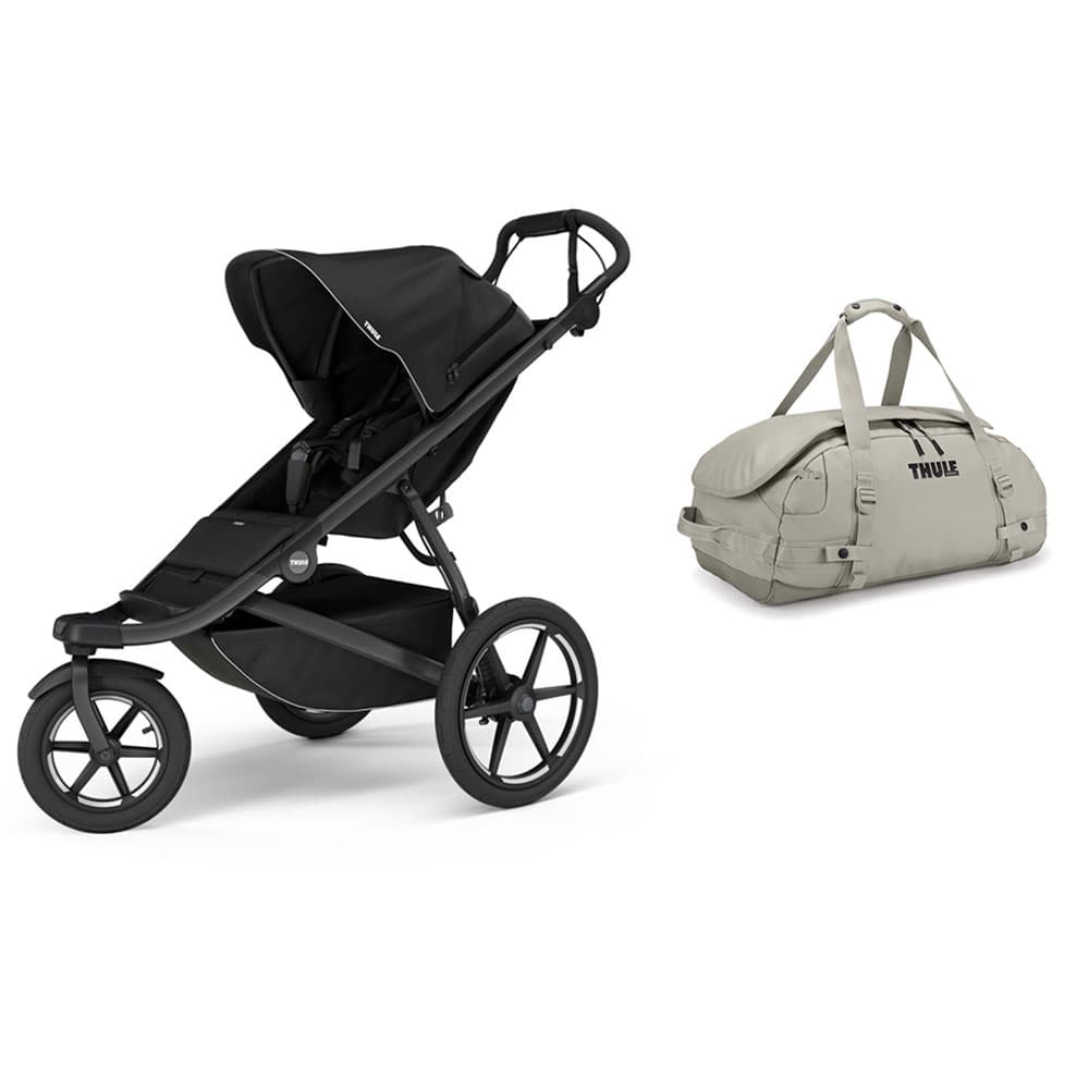 Thule Urban Glide 3 + Thule pussilaukku Chasm