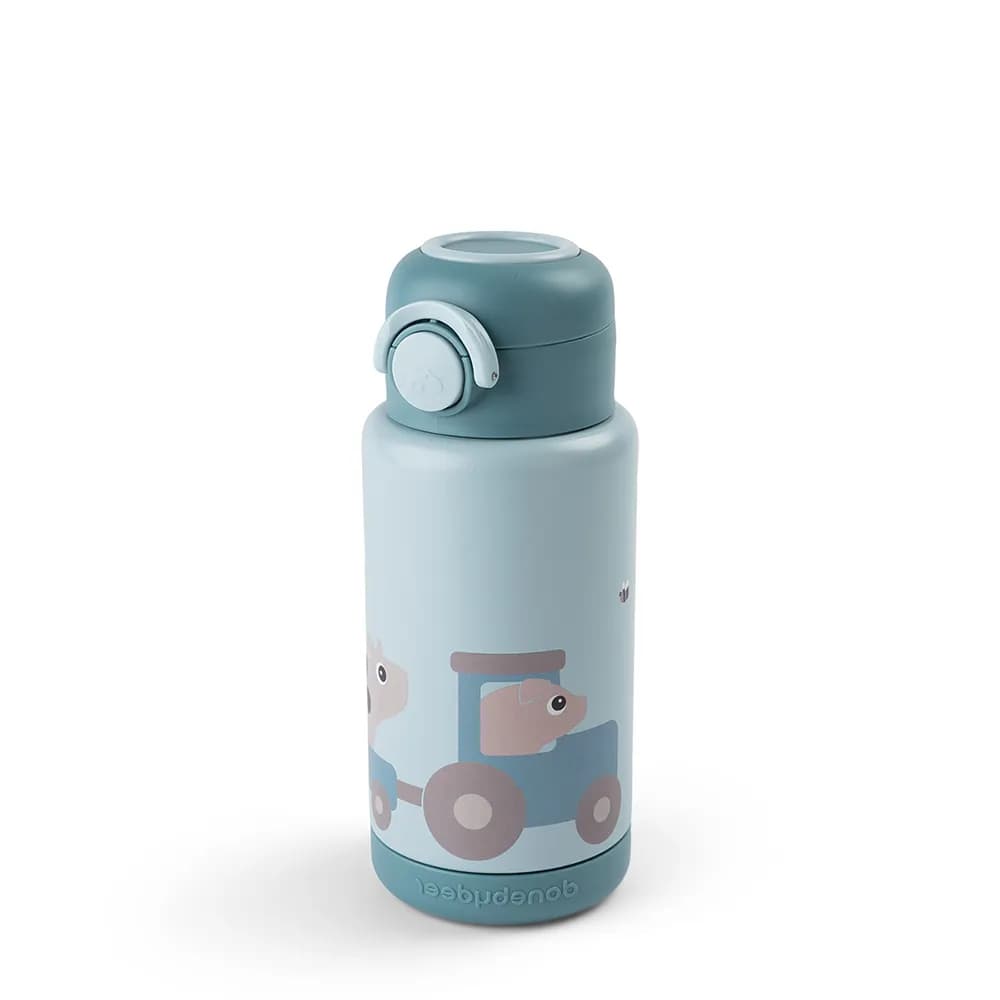 Done by Deer juomapullo Tiny Farm Blue 340 ml