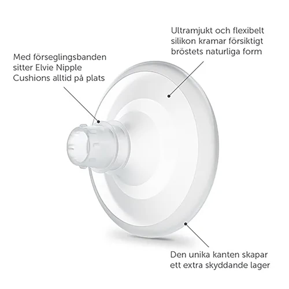 Elvie Elvie Nänninsuoja 2 kpl - 17 mm