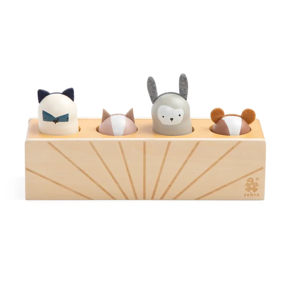 Sebra pop up lelu FSC™ puusta, Woodland