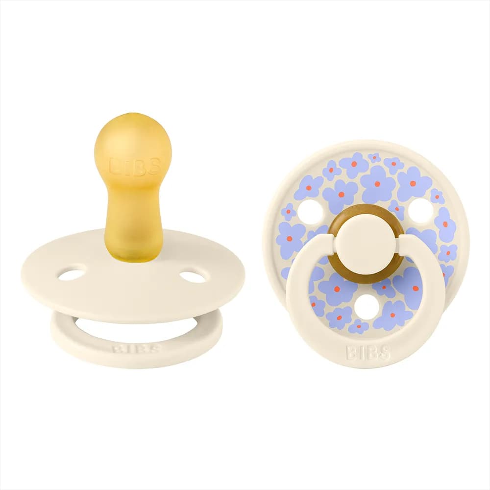BIBS tutti 2-pack 6-18m Ivory/Ivory