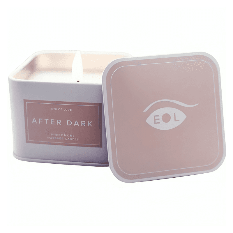 Hierontakynttilä feromoneilla - After Dark, 150 ml - Eye Of Love