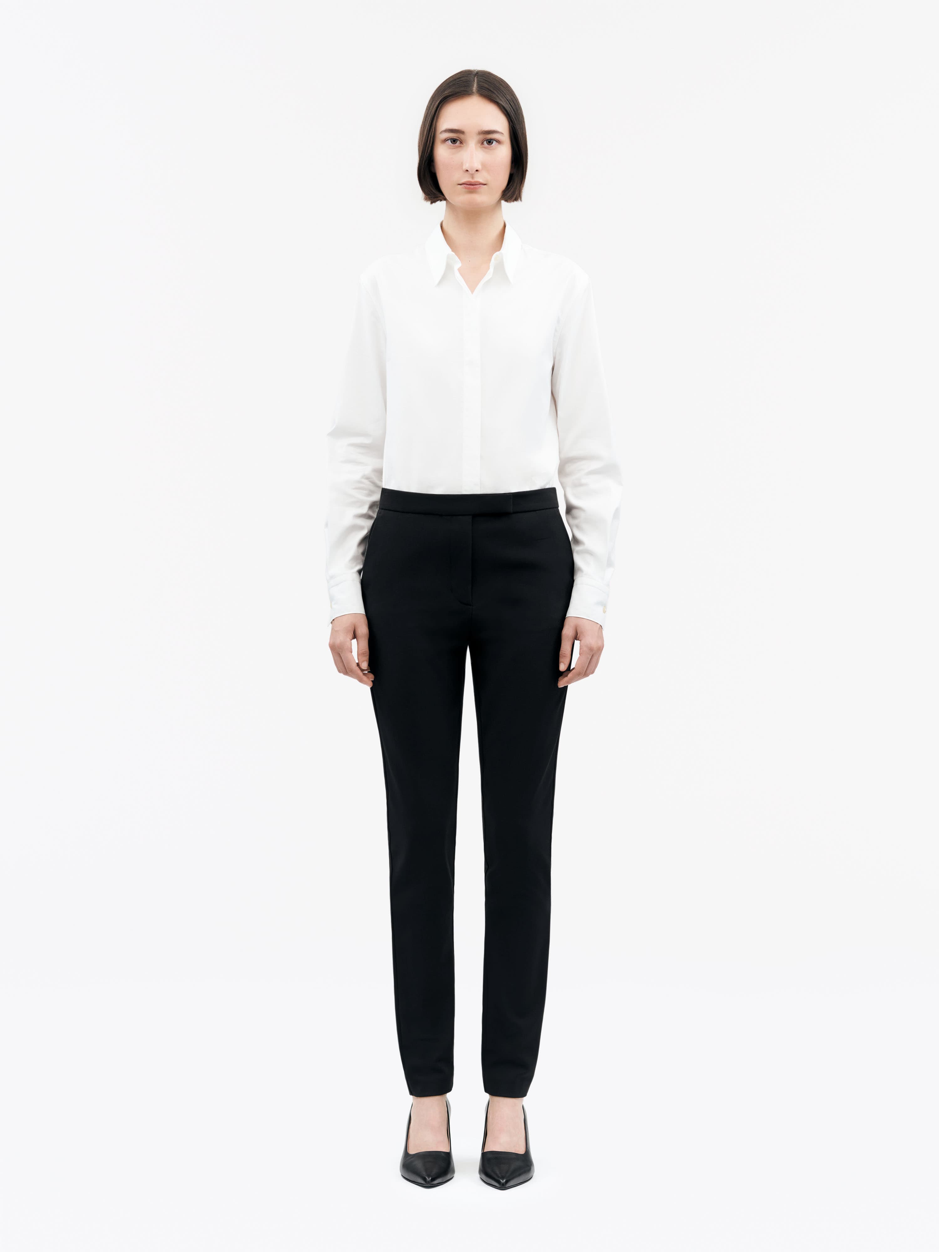Taika Slim Straight Trousers
