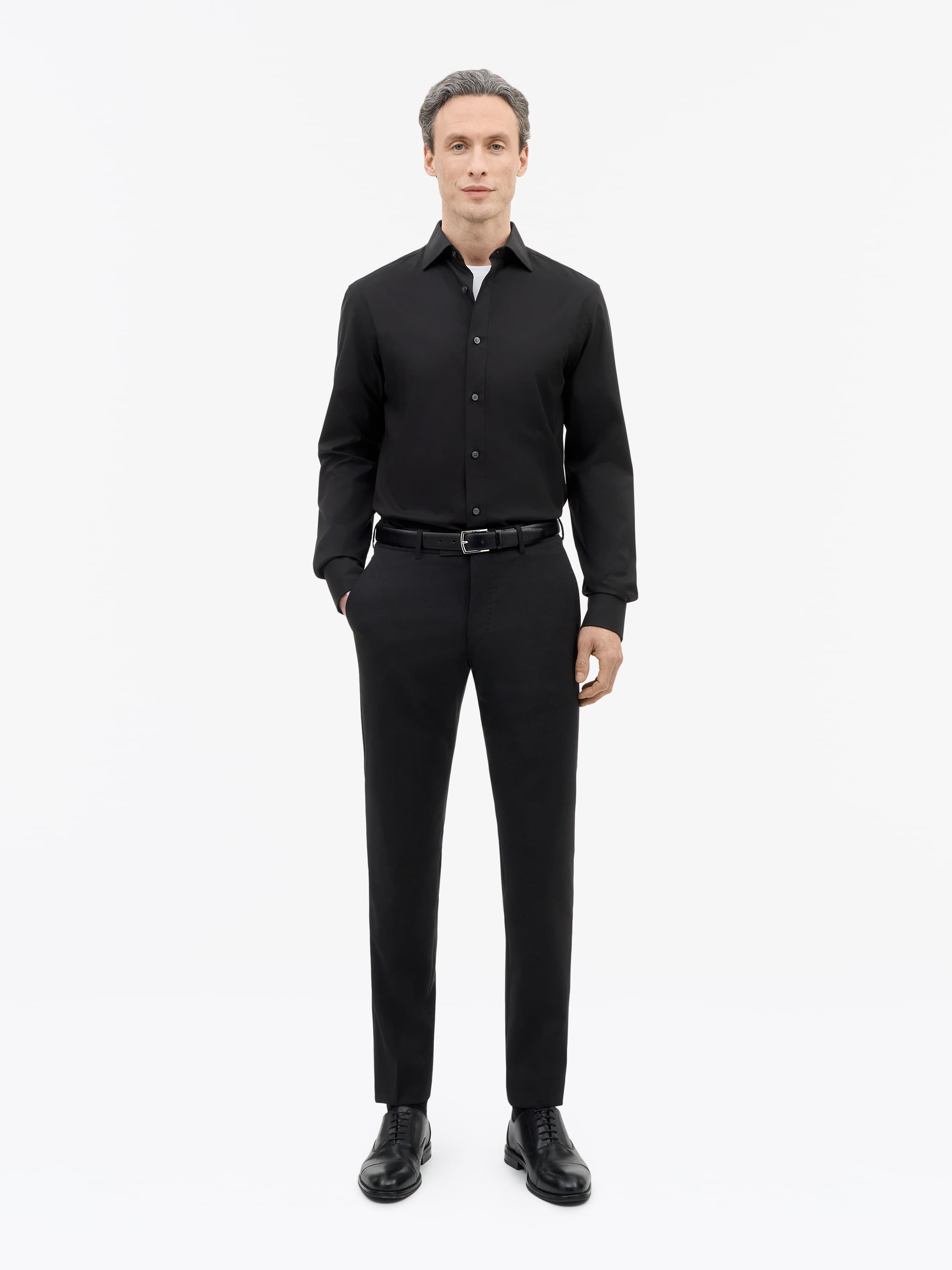 Adley C Cutaway Collar Shirt